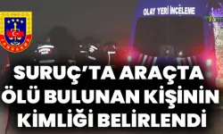 Suruç’ta Bir Kişi Aracında Ölü Bulundu