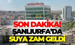 Şanlıurfa Büyükşehir Belediyesi’nin Su İndirimi İptal Edildi