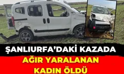 Şanlıurfa’daki Kazada Ağır Yaralanan Kadın Öldü