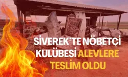 Siverek’te Nöbetçi Kulübesi Alevlere Teslim Oldu