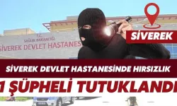 Siverek Devlet Hastanesinde Hırsızlık: 1 Şüpheli Tutuklandı