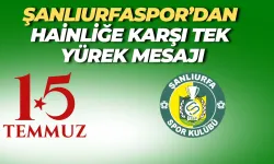 Şanlıurfa spor  unutulmaz 15 temmuz gecesi yaşattı