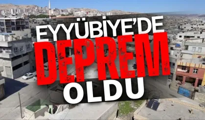 AFAD Duyurdu: Eyyübiye’de Deprem Oldu