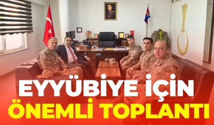 Eyyübiye’de Güvenlik Toplantısı Gerçekleştirildi