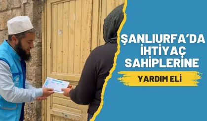 Türkiye Diyanet Vakfı Suruç Şubesi'nden İhtiyaç Sahiplerine Yardım Eli