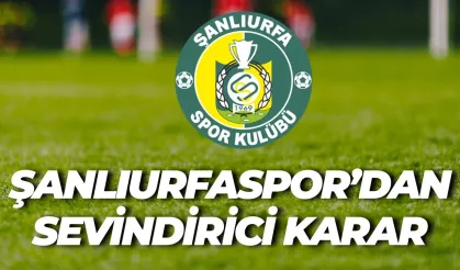 Şanlıurfaspor’da Ceza Krizi Çözüldü