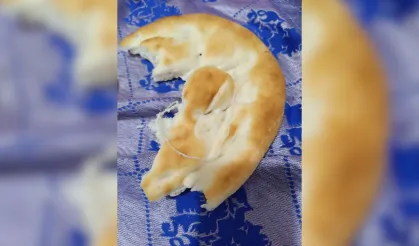 Şanlıurfa’da Ekmeğin İçinden İplik Çıktı İddiası