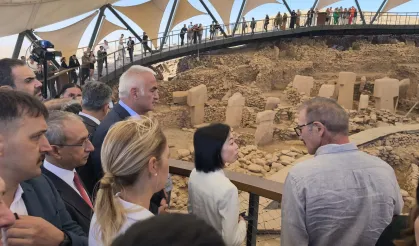 Bakan Ersoy ve Prenses Akiko Mikasa Tarihin Sıfır Noktası Göbeklitepe'de