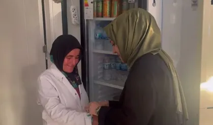 Şanlıurfa’dan Gazze’ye Umut Mesajı: AK Kadınlardan Mavi Kurdele Desteği