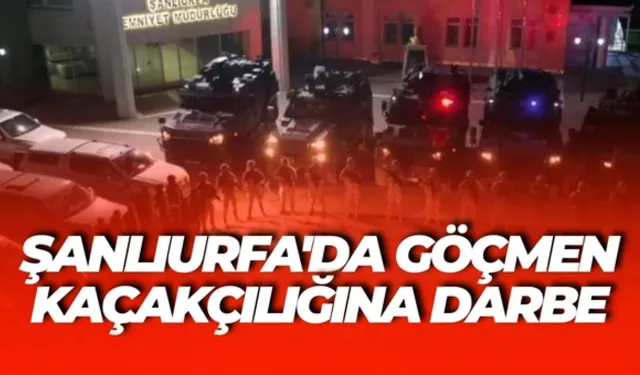 Şanlıurfa’da Gizli Suç Ağı Deşifre Edildi: 14 Kişi Tutuklandı!