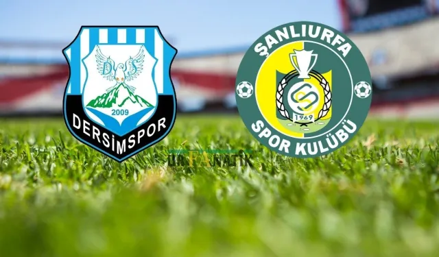 Dersimspor- Şanlıurfaspor Maçı Ne Zaman, Saat Kaçta, Hangi Kanalda?