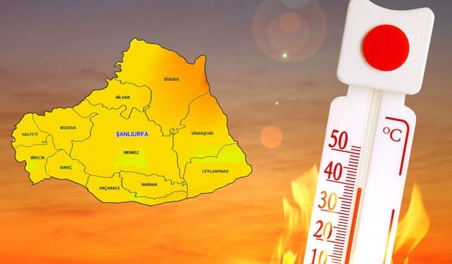 Meteoroloji Şanlıurfa’yı Uyardı: Dışarı Çıkacaklar Dikkat