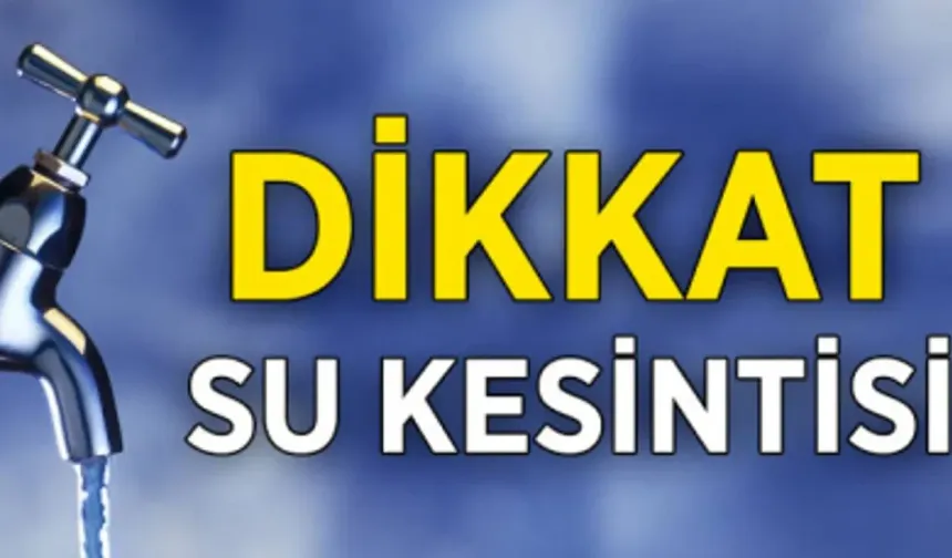 Şanlıurfa Karaköprü’de 2 Mahalle Susuz Kalacak