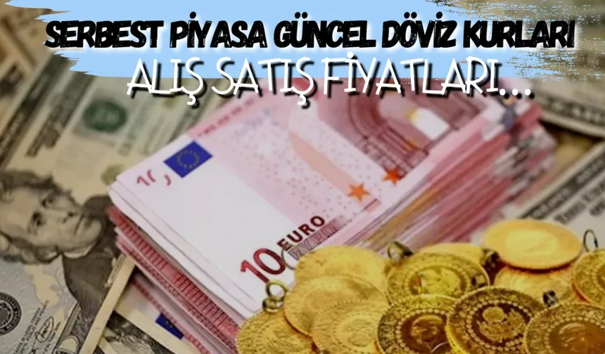 Serbest Piyasa Güncel Döviz Kurları Alış Satış Fiyatları…
