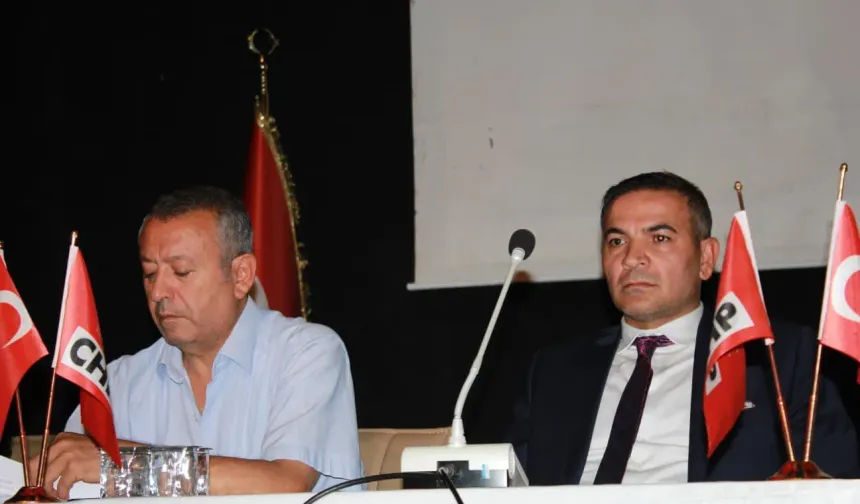 CHP Birecik İlçe Başkanlığı 39. Olağan Kongresinde Hasan Kurt Güven Tazeledi