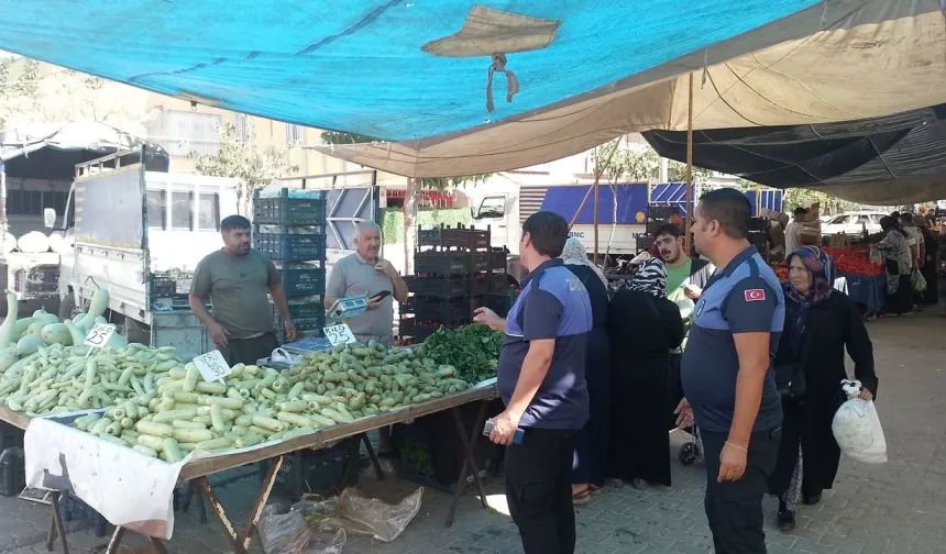Karaköprü Belediyesi Semt Pazarlarında Tartı Kontrol Terazisi Uygulamasını Başlattı